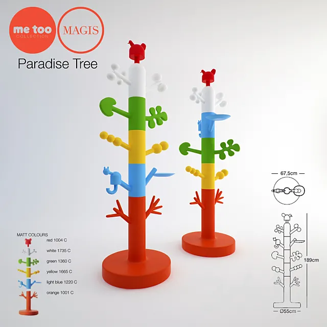 Magis Me Too _ Paradise tree 3D Model