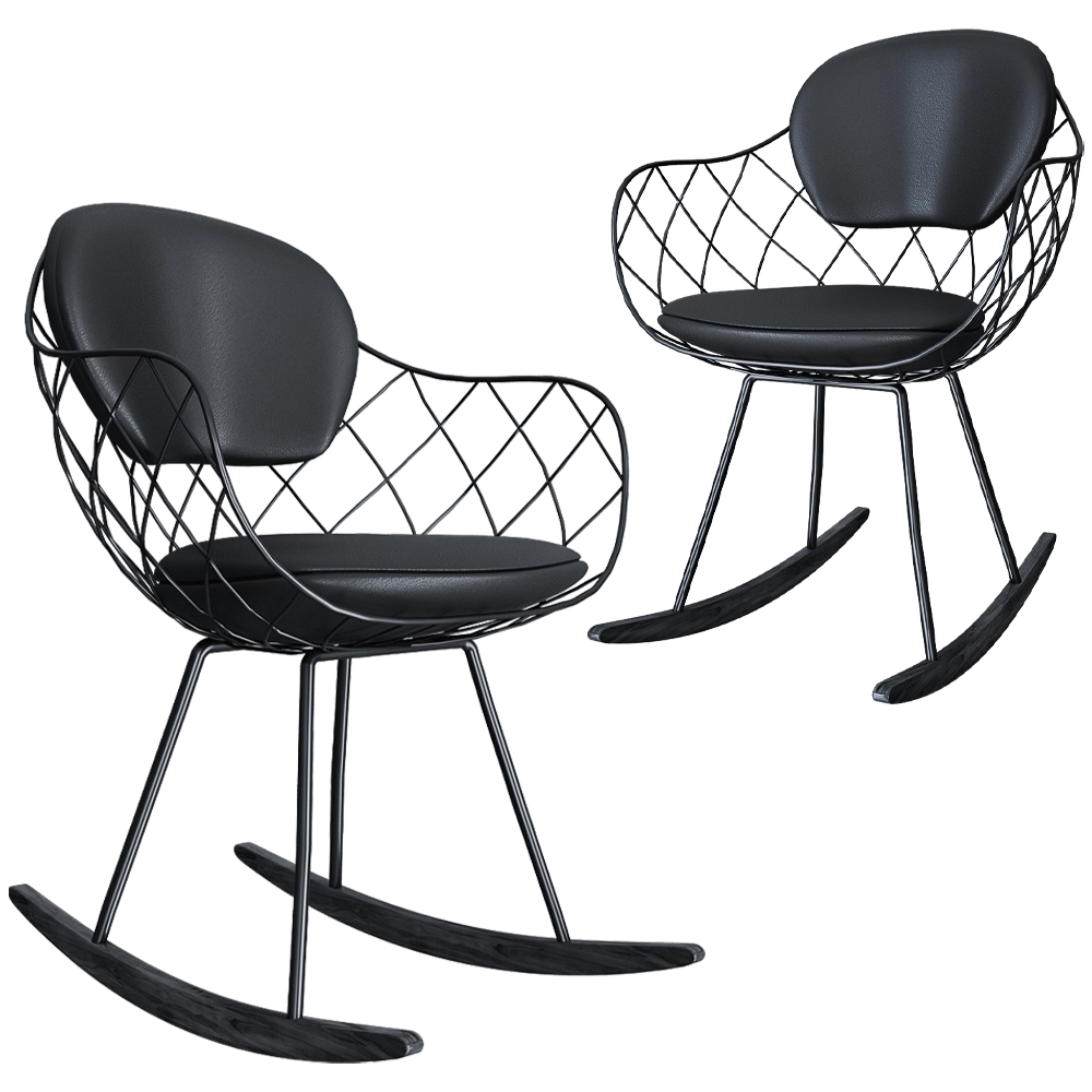 Magis – Rocking chair Pina 3D Model