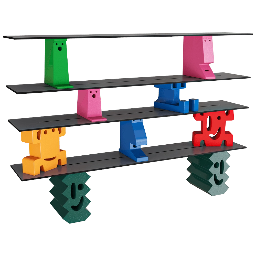 Magis – Shelving system Ladrillos 3D Model