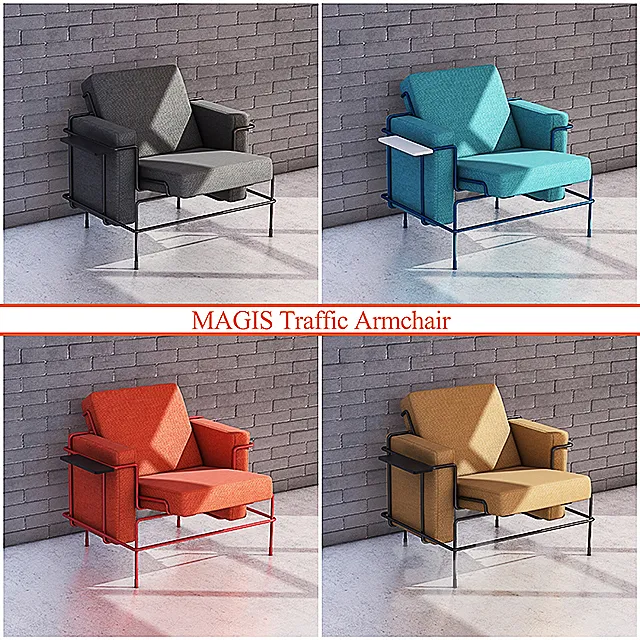 Magis Traffic Armchair 3D Model