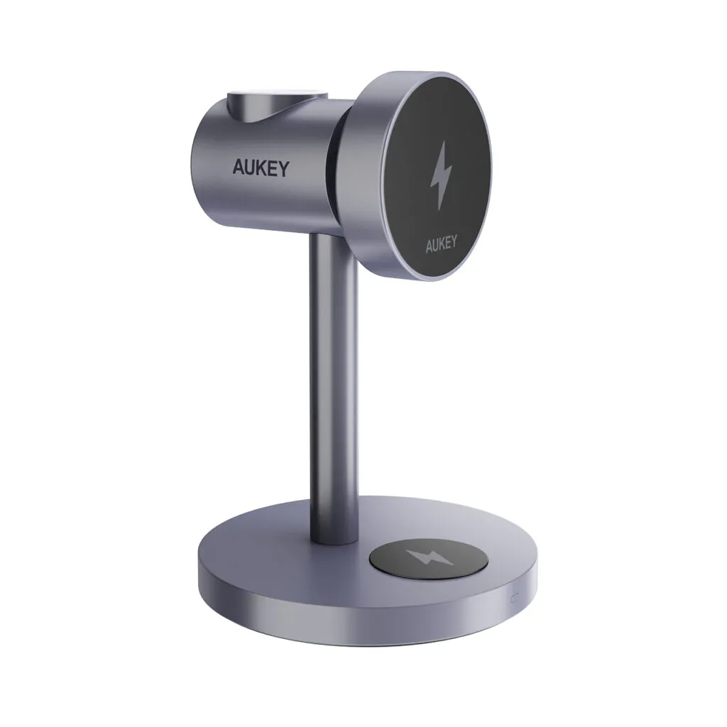 MagLink 3-in-1 Magnetic Wireless Charger by Aukey
