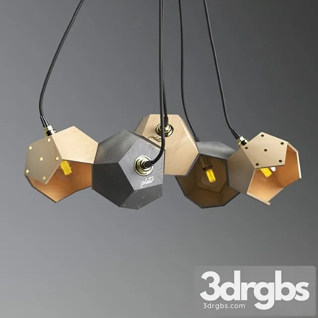 Magnetic modular lamps 3D Model Download Magnetic modular lamps 3D Model Download