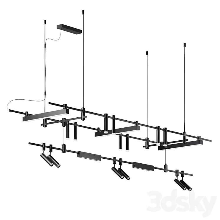 Magnetic system Skani Magnet System ?1 3D Model Magnetic system Skani Magnet System ?1 3D Model