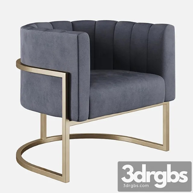 Magnolia Armchair 3D Model Download Magnolia Armchair 3D Model Download