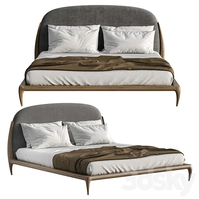 Magnoly bed 3D Model