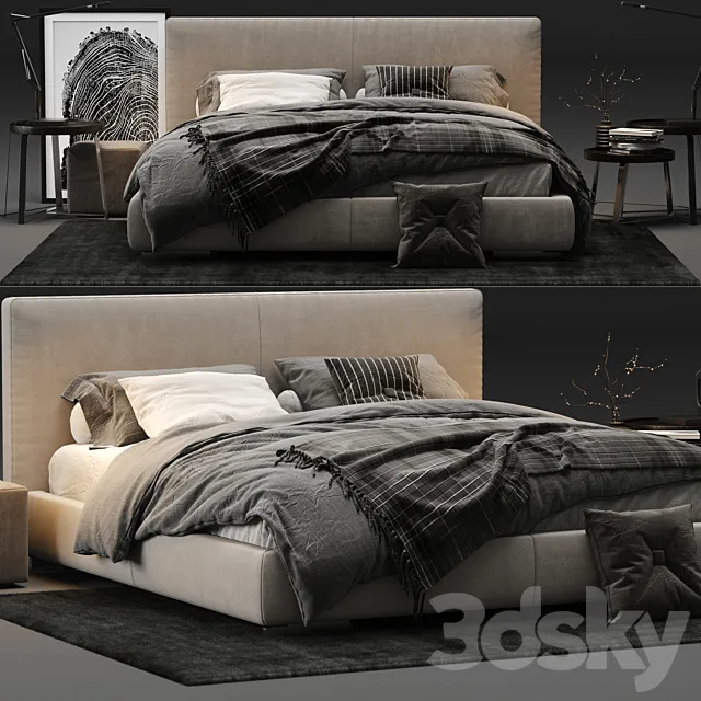 Magnum bed 3DModel Magnum bed 3DModel