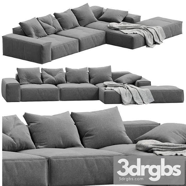 Magri Sofa By Tuo Divano 3D Model Download