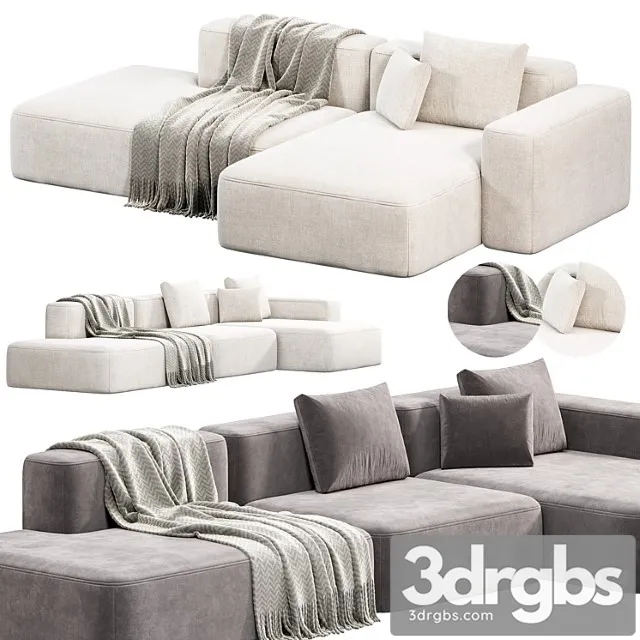 Mags Soft 2 5 Seater Sofa By Hay Divany 10 3D Model Download
