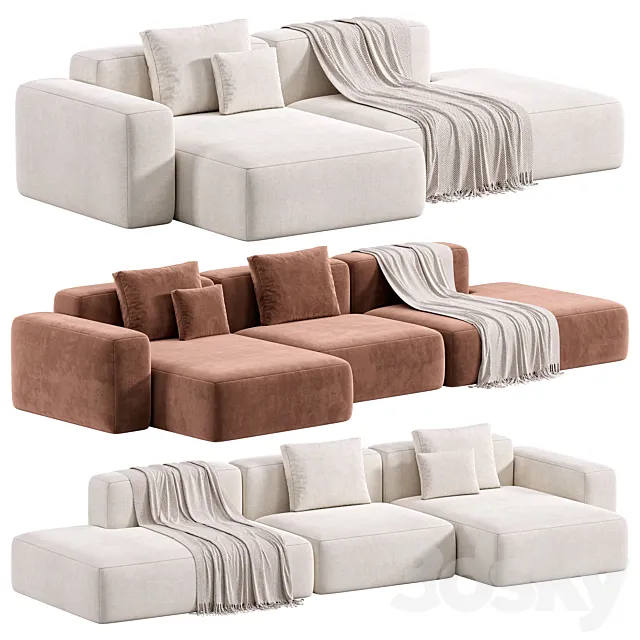 MAGS SOFT MODULAR SOFA 3D Model