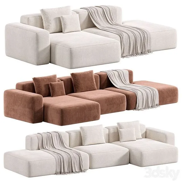 MAGS SOFT MODULAR SOFA 3D Model