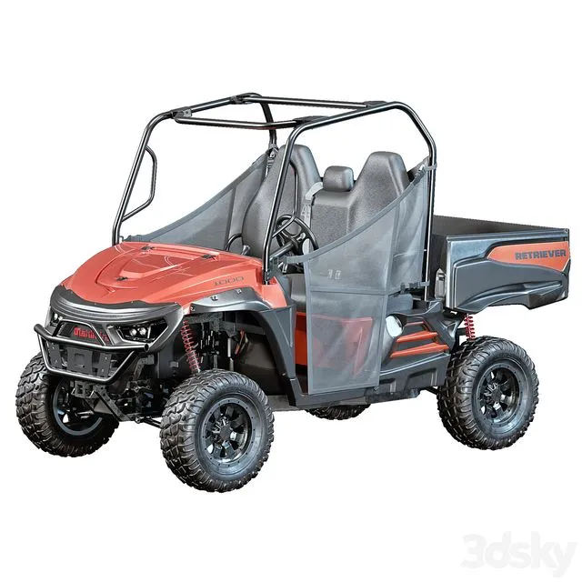 Mahindra Retriever 1000 3D Model