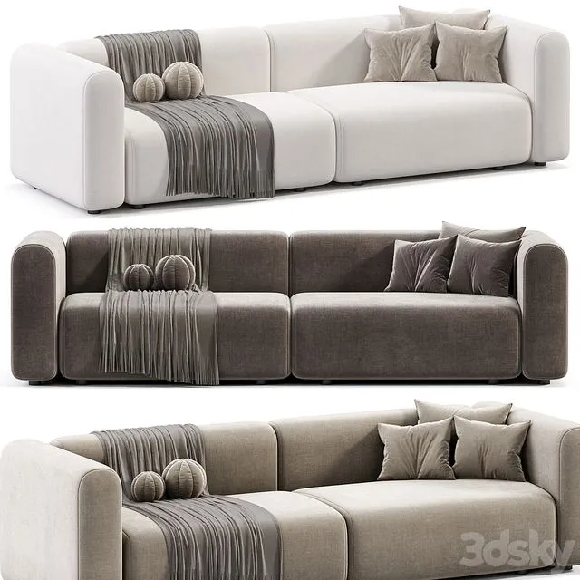 MAHY Sofa By Braid 3D Model