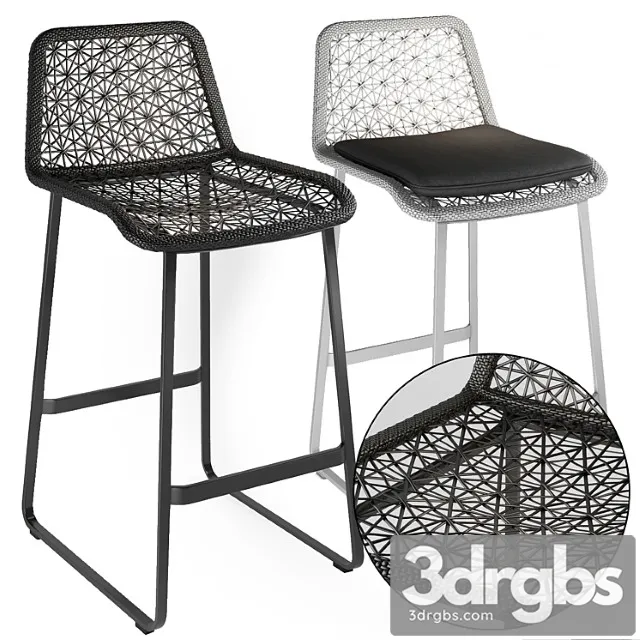 Maia kettal barstool 2 3D Model Download Maia kettal barstool 2 3D Model Download