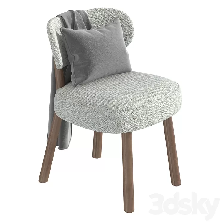 Maiden Home Jane Dining Chair 3D Model Free Download