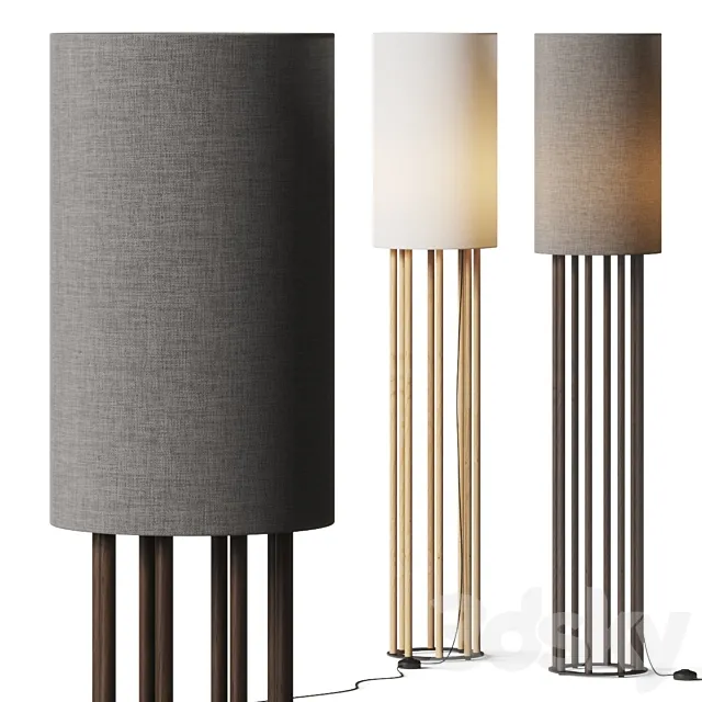 Maigrau Linn High Floor Lamp 3D Model