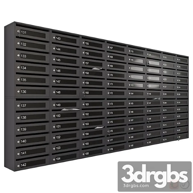 Mailbox 04 1 3D Model Download