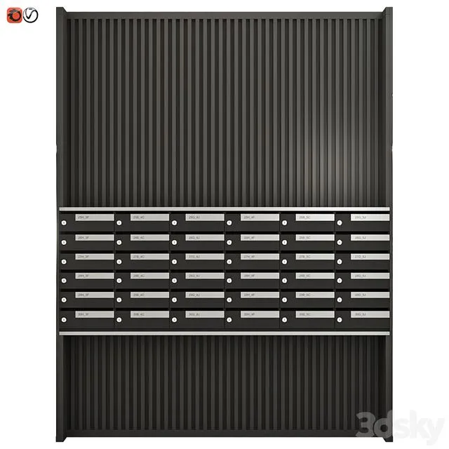 Mailbox_020 3D Model