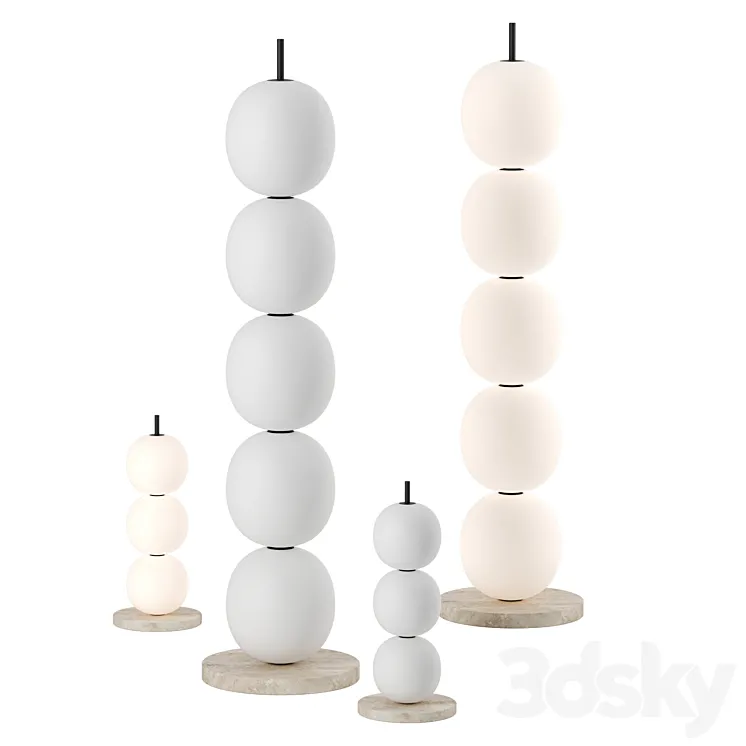 MAINKAI Floor Lamp by Man of Parts 3D Model Free Download