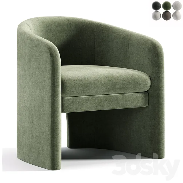 Mairo lounge chair 3D Model Mairo lounge chair 3D Model