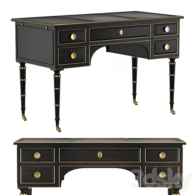 Maison Jansen Bureau Plat – Lawton Mull 3D Model