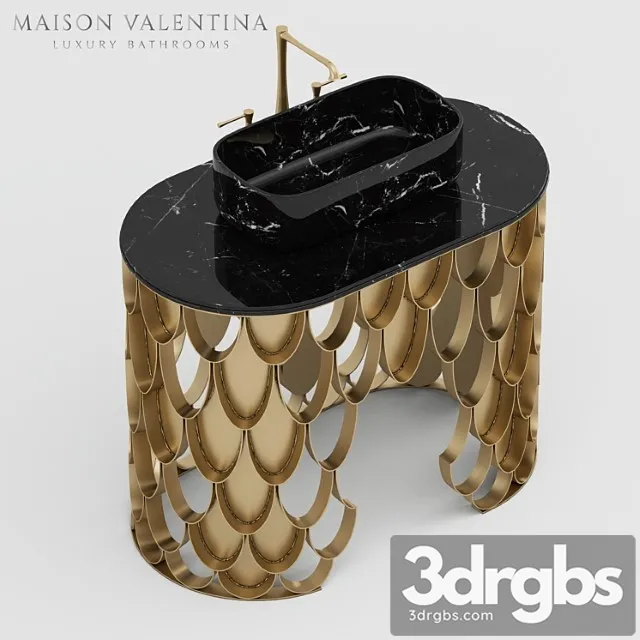 Maison Valentina Koi Single Washbasin 3D Model Download Maison Valentina Koi Single Washbasin 3D Model Download