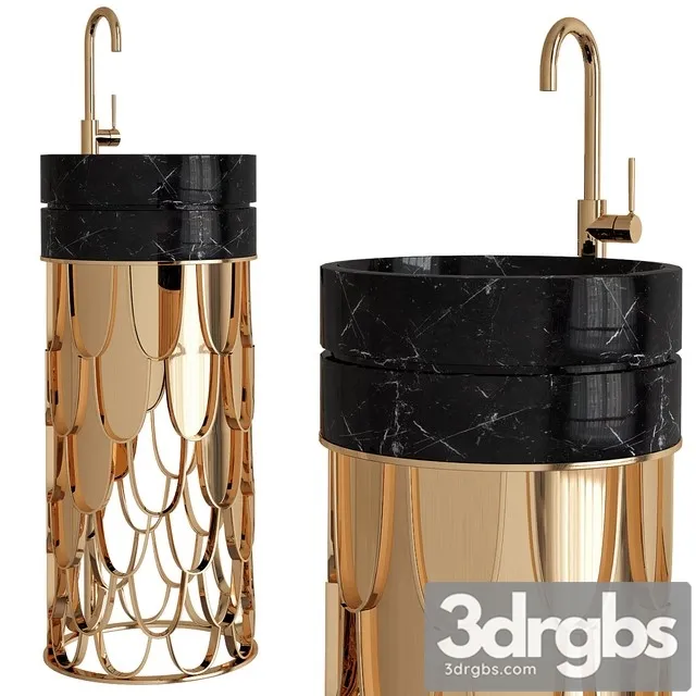 Maison Valentina Luxury Bathrooms Washbasin 2instagram 3D Model Download Maison Valentina Luxury Bathrooms Washbasin 2instagram 3D Model Download