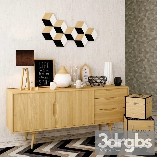 Maison Wood Trend 3D Model Download