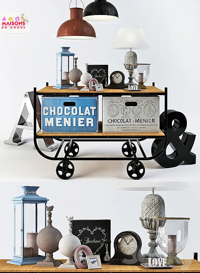 Maisons Du Monde 3DModel Maisons Du Monde 3DModel