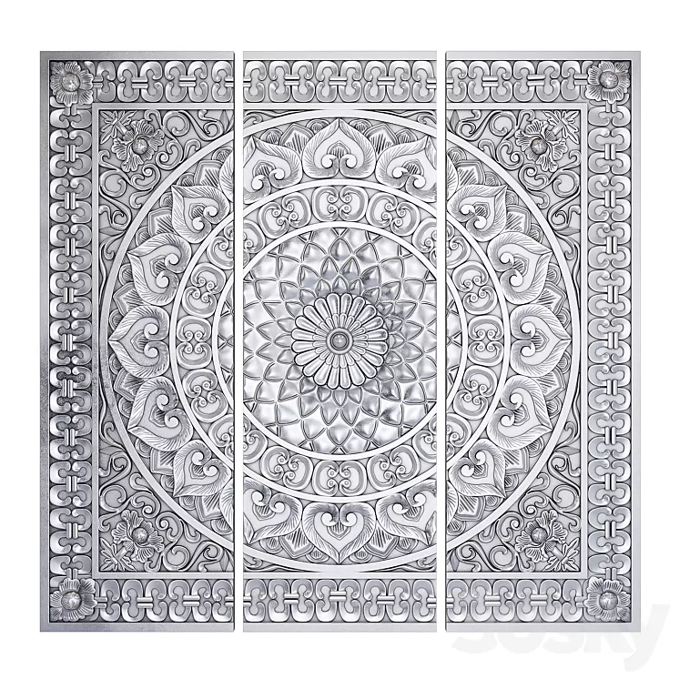 Maisons du monde bangorejo 3D Model