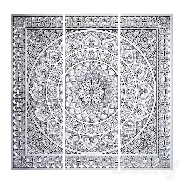 Maisons du monde bangorejo 3DModel Maisons du monde bangorejo 3DModel