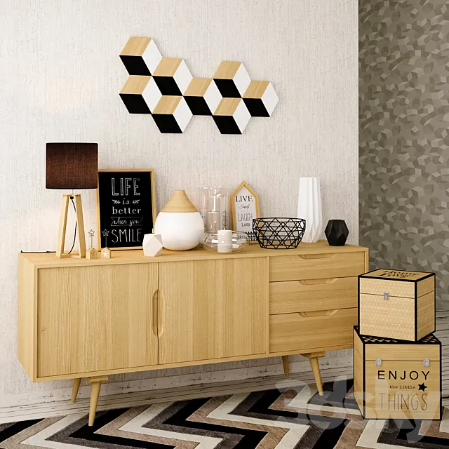 Maisons du monde BLACKSTAGE 3DModel Maisons du monde BLACKSTAGE 3DModel