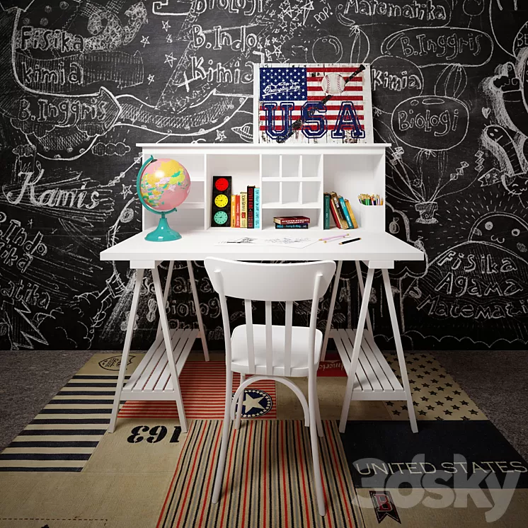 Maisons du monde CAMPUS 3D Model Maisons du monde CAMPUS 3D Model