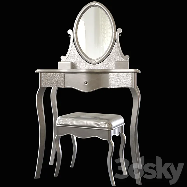 Maisons du Monde Diamant Children’s Dressing Table 3DModel