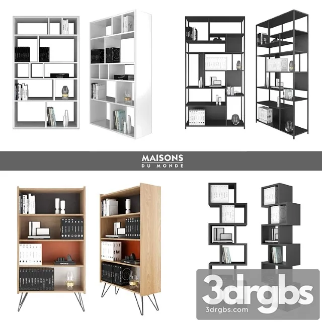 Maisons Du Monde Set 10 3D Model Download Maisons Du Monde Set 10 3D Model Download