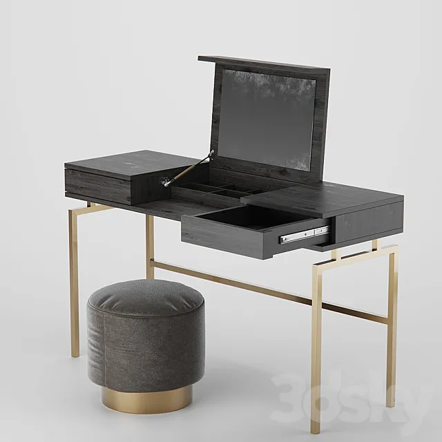 make up desk 3DModel