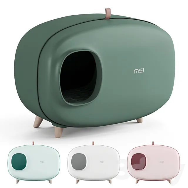 Makesure Cat Litter Box 3D Model Makesure Cat Litter Box 3D Model