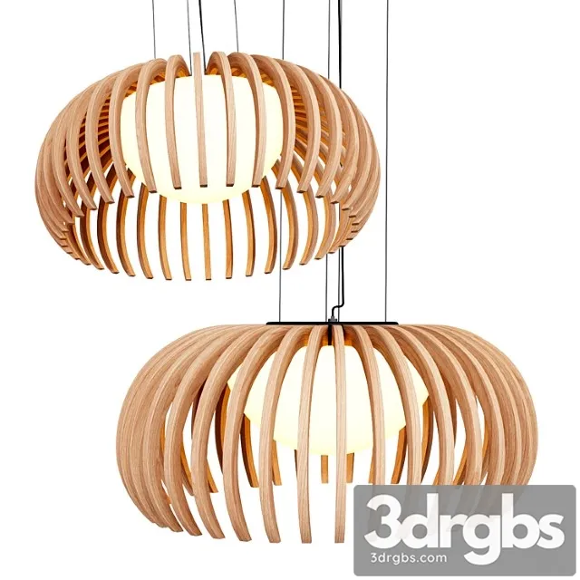 Makris bollicina wood lamps 3D Model Download Makris bollicina wood lamps 3D Model Download