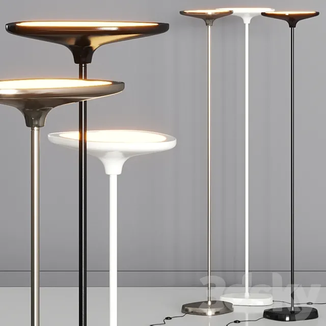 Makris Flat T Floor Lamps 3D Model