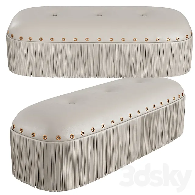 Malawi pouf roberto cavalli 3DModel Malawi pouf roberto cavalli 3DModel