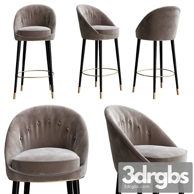 Malay Bar Chair By Brabbu 3D Model Download Malay Bar Chair By Brabbu 3D Model Download