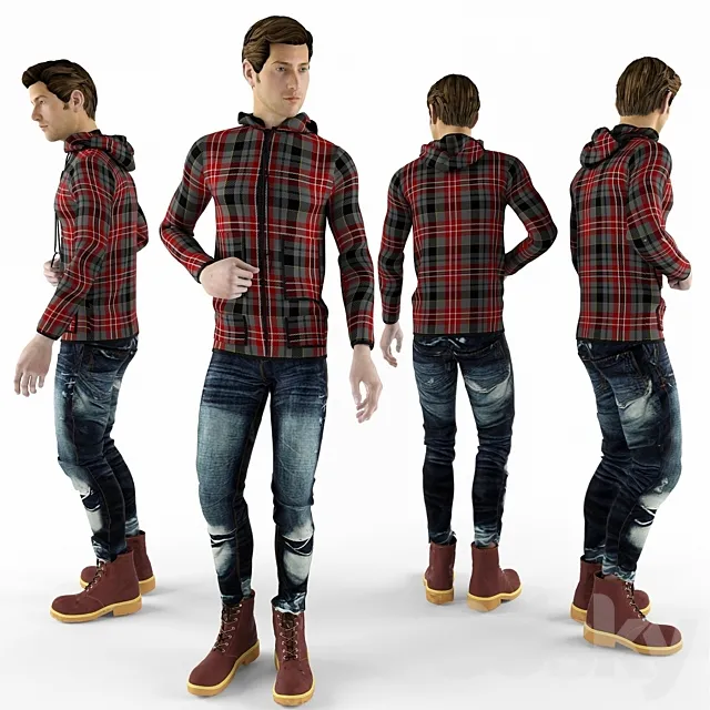 Male mannequin 3DModel