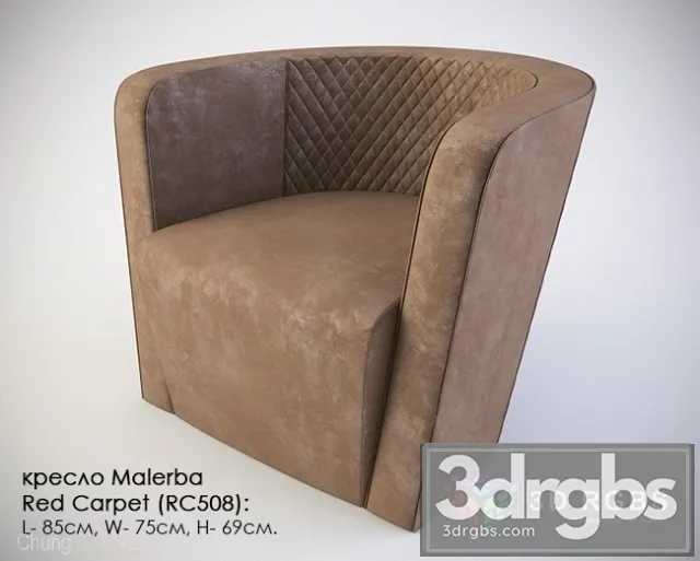 Malerba Armchair 3D Model Download Malerba Armchair 3D Model Download