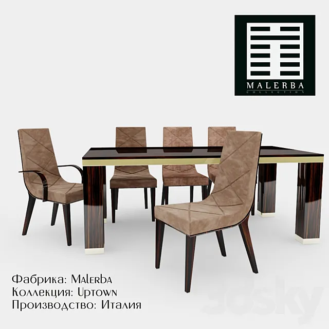 MALERVA _ UPTOWN 3D Model MALERVA _ UPTOWN 3D Model