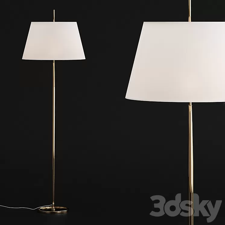 Malin Floor Lamp – Arteriors 3D Model Malin Floor Lamp – Arteriors 3D Model