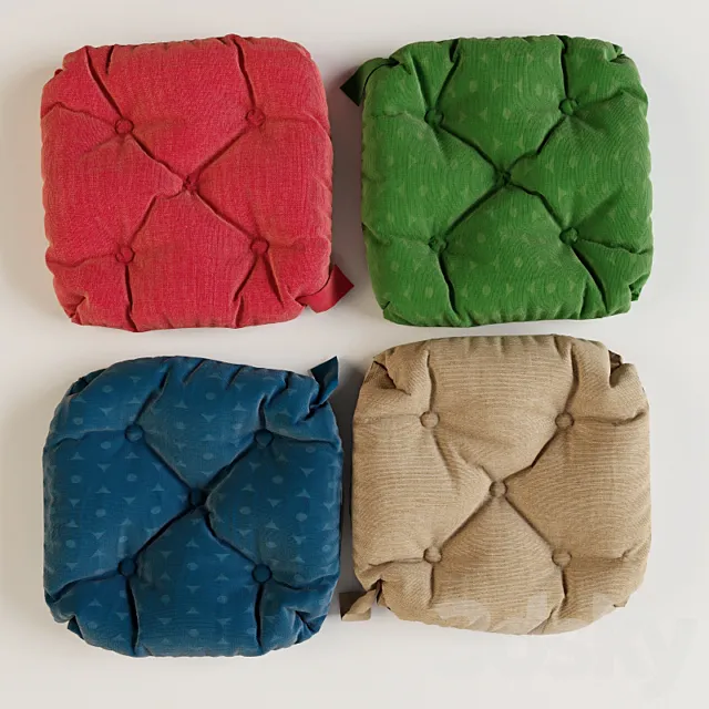 Malinda. Pillow on the Chair 3DModel Malinda. Pillow on the Chair 3DModel