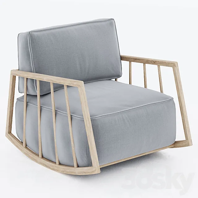 Mama rocking chair 3D Model