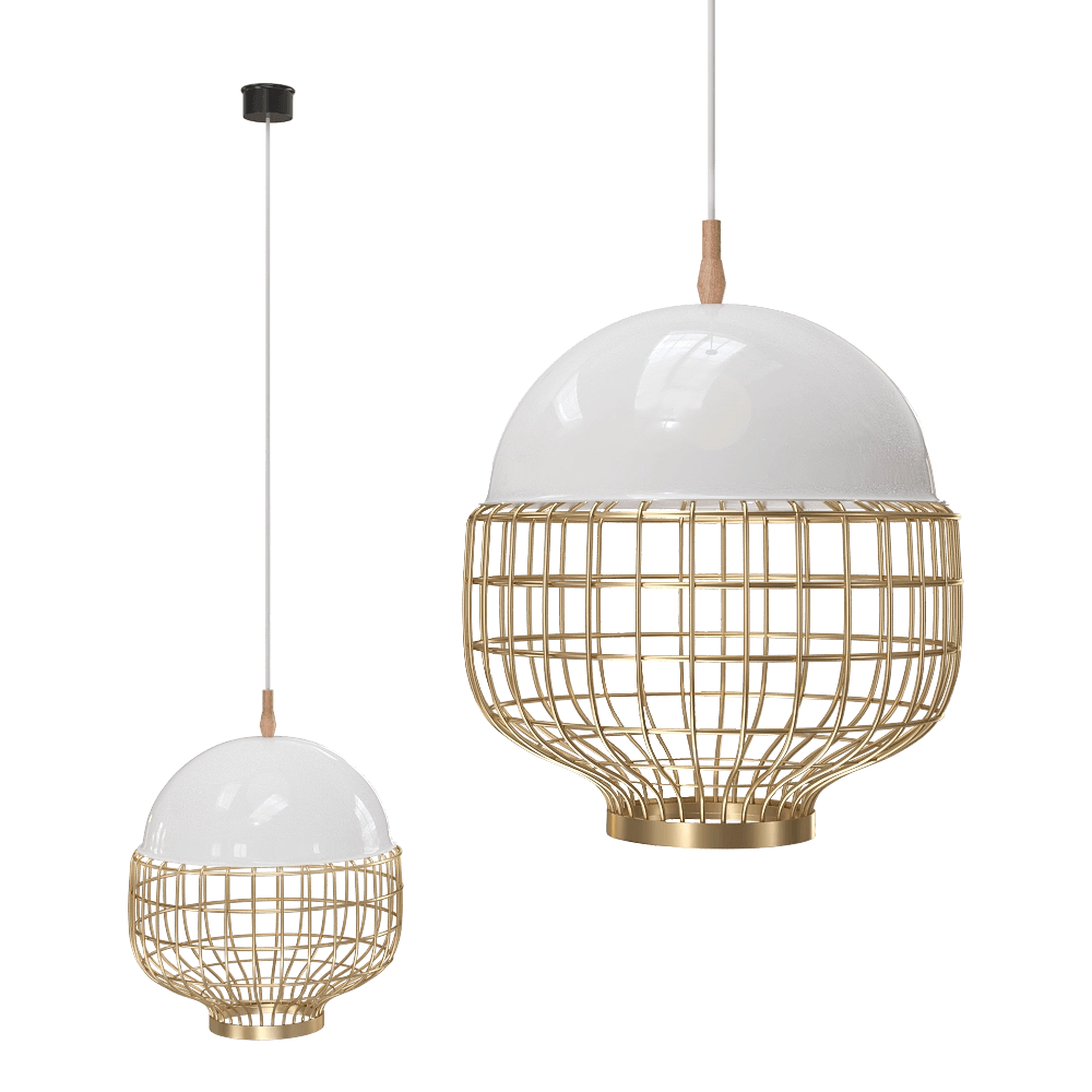 Mambo Unlimited Ideas – Ceiling lamp Magnolia Suspension 3D Model Mambo Unlimited Ideas – Ceiling lamp Magnolia Suspension 3D Model