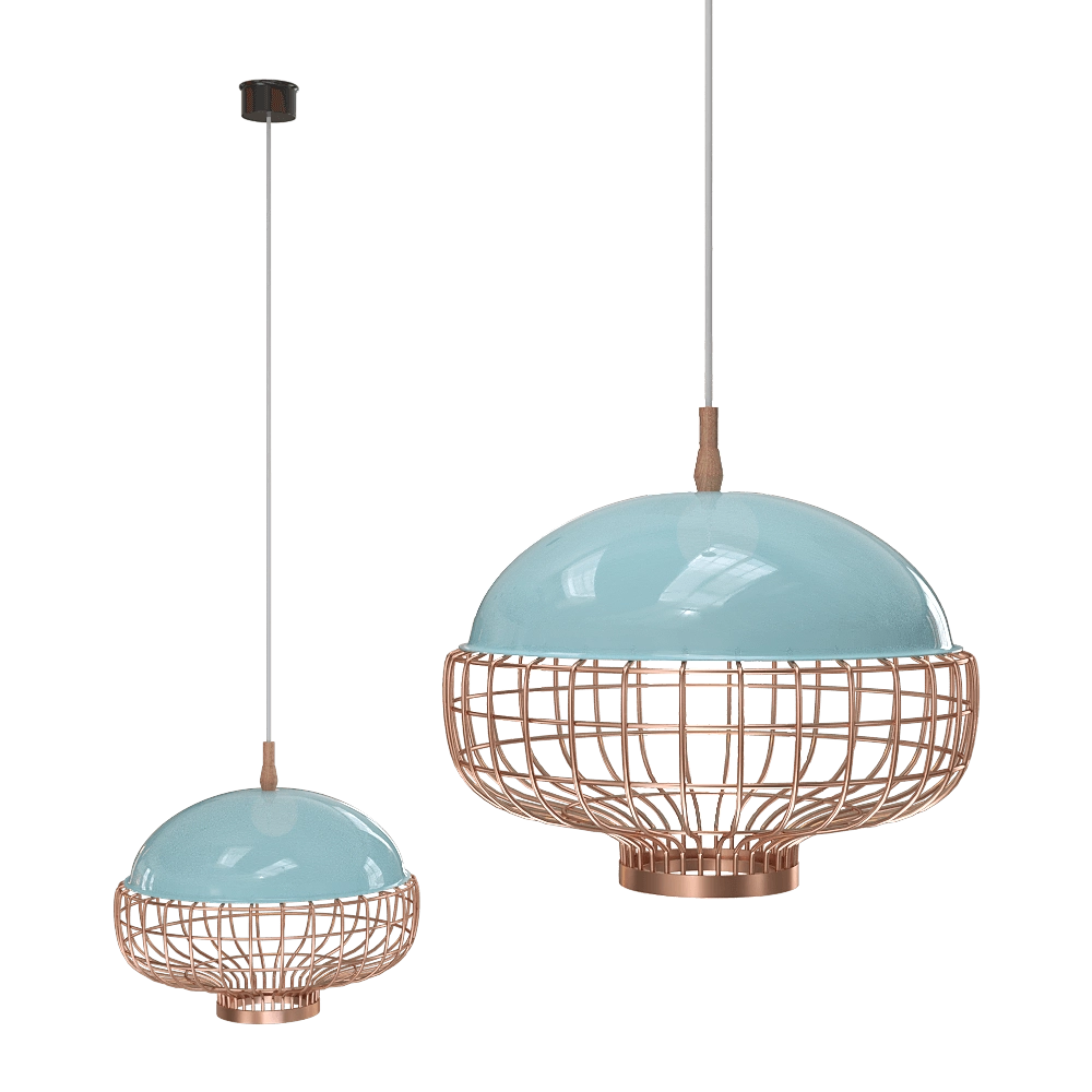 Mambo Unlimited Ideas – Ceiling lamp Magnolia Suspension I 3D Model Mambo Unlimited Ideas – Ceiling lamp Magnolia Suspension I 3D Model