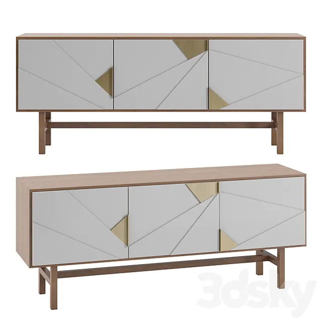 Mambo Unlimited Ideas Jazz Sideboard 3D Model Mambo Unlimited Ideas Jazz Sideboard 3D Model