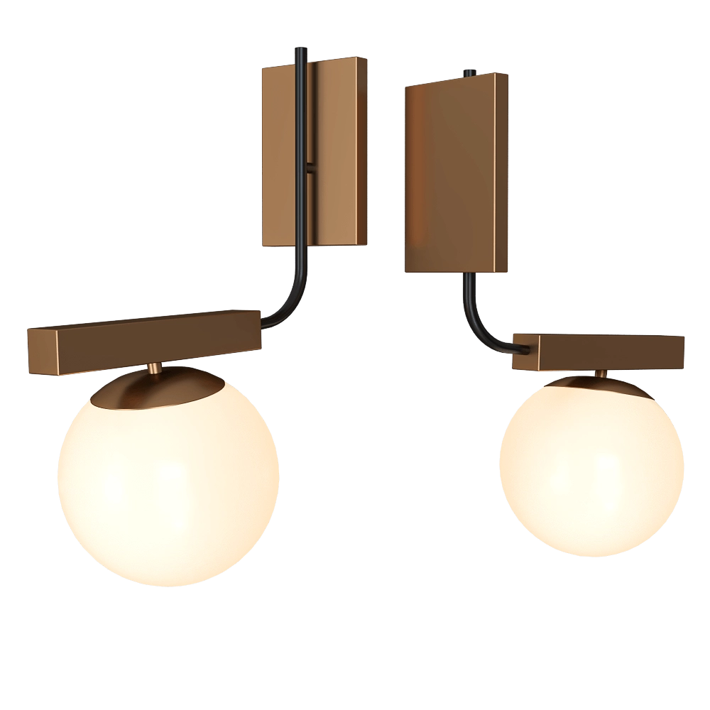 Mambo Unlimited Ideas – Wall lamp Globe wall 3D Model